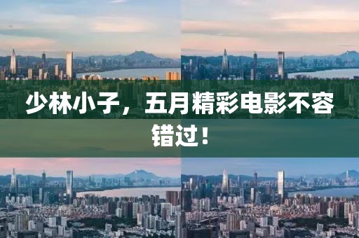 少林小子，五月精彩电影不容错过！