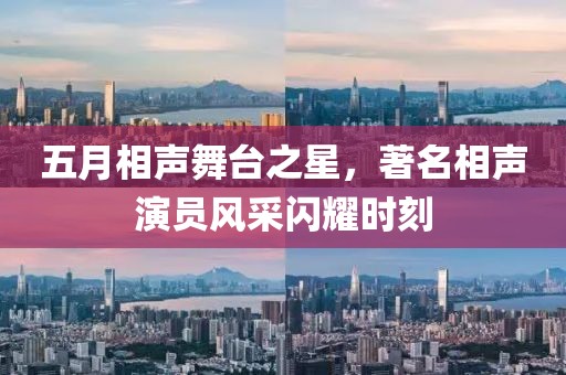 五月相声舞台之星，著名相声演员风采闪耀时刻