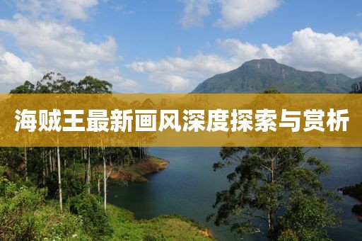 海贼王最新画风深度探索与赏析