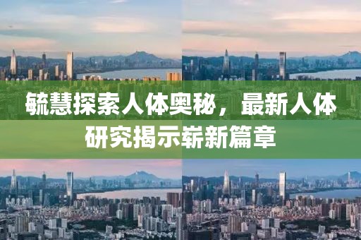毓慧探索人体奥秘，最新人体研究揭示崭新篇章